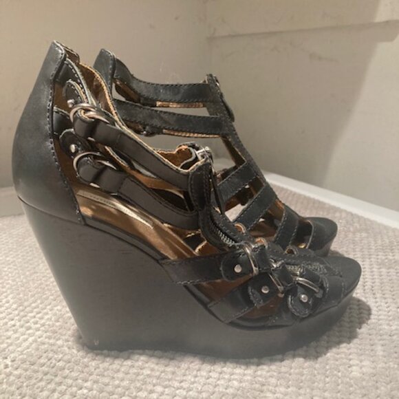 Cynthia Vincent wedge sandals - Picture 2 of 5